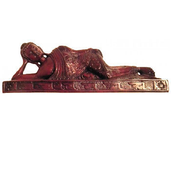 Sleeping Buddha Buddha wood looking RB-164R